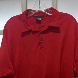 Tiger Woods Collection Men Golf Short Sleeve Polo Shirt Size Large